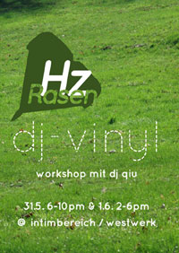 Flyer DJ Vinyl Workshop